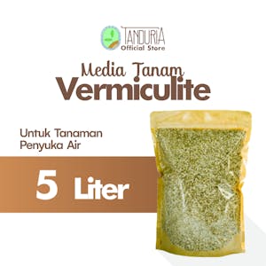 TANDURIA - Vermiculite Media Tanam Penahan Air 5 Liter