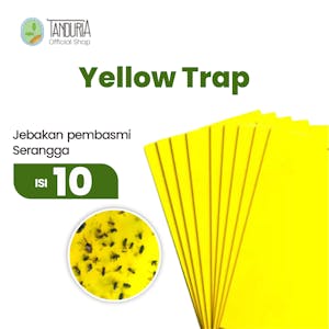 TANDURIA - Yellow Trap Perangkap Hama Serangga Isi 10 Lembar