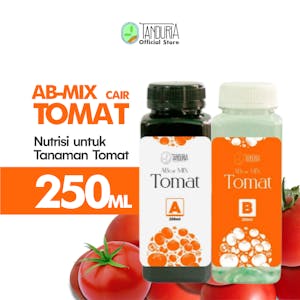 TANDURIA - AB Mix Cair Tomat Nutrisi Instant Siap Pakai 250 ML Hidroponik